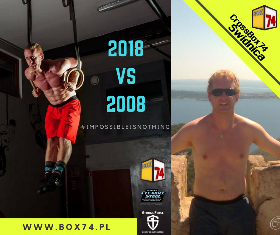 Metamorfoza Łukasza Dmytrowskiego 2018 vs 2008